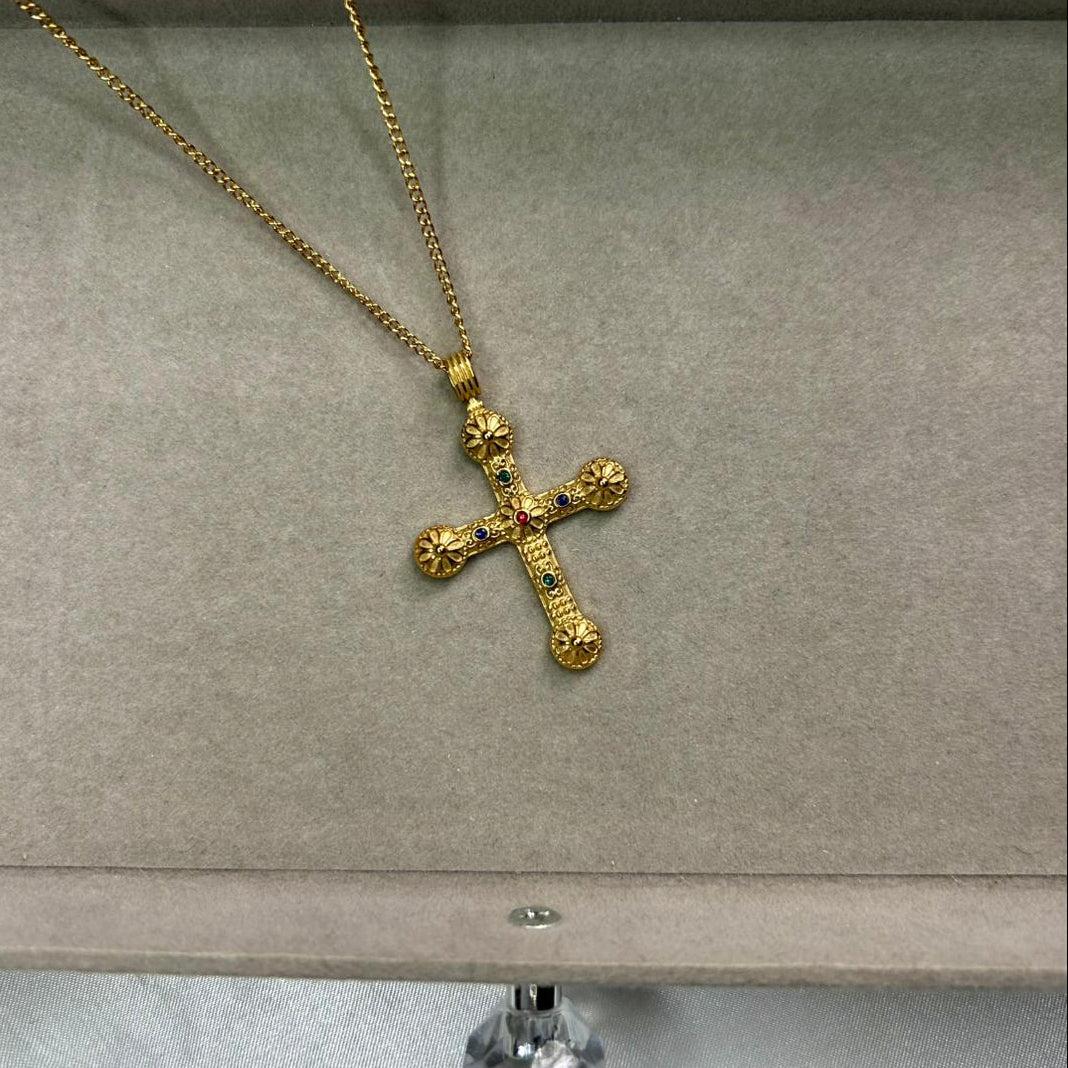 Divine Cross Necklace