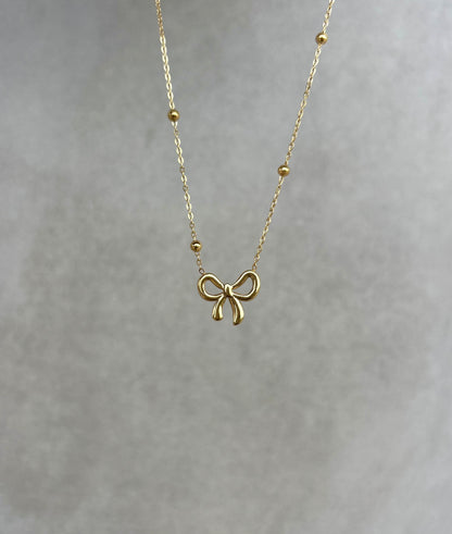 Darling Bow Necklace