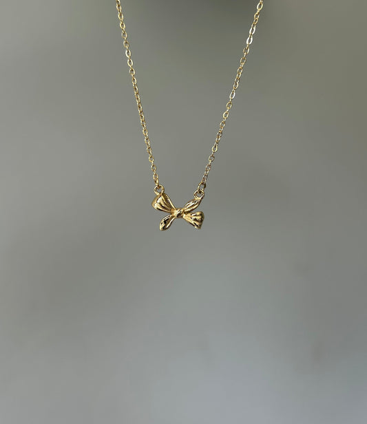 Aurelia Bow Necklace