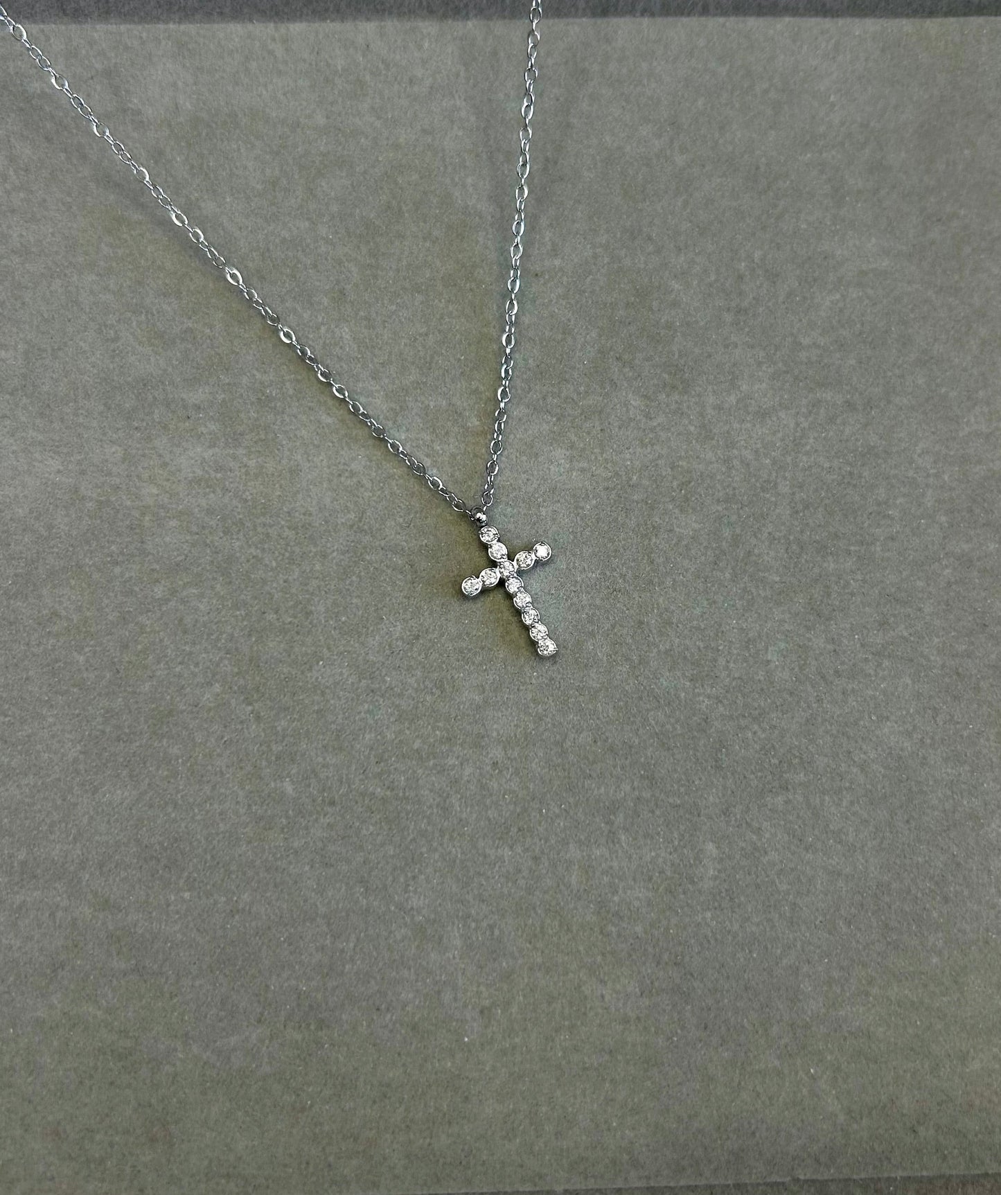 Faith Silver Necklace