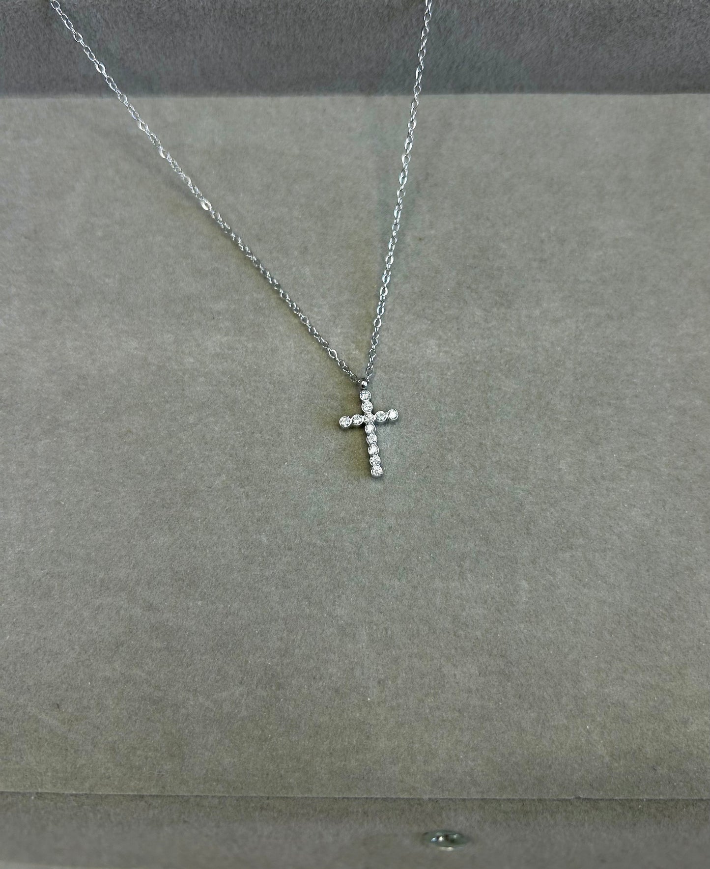 Faith Silver Necklace