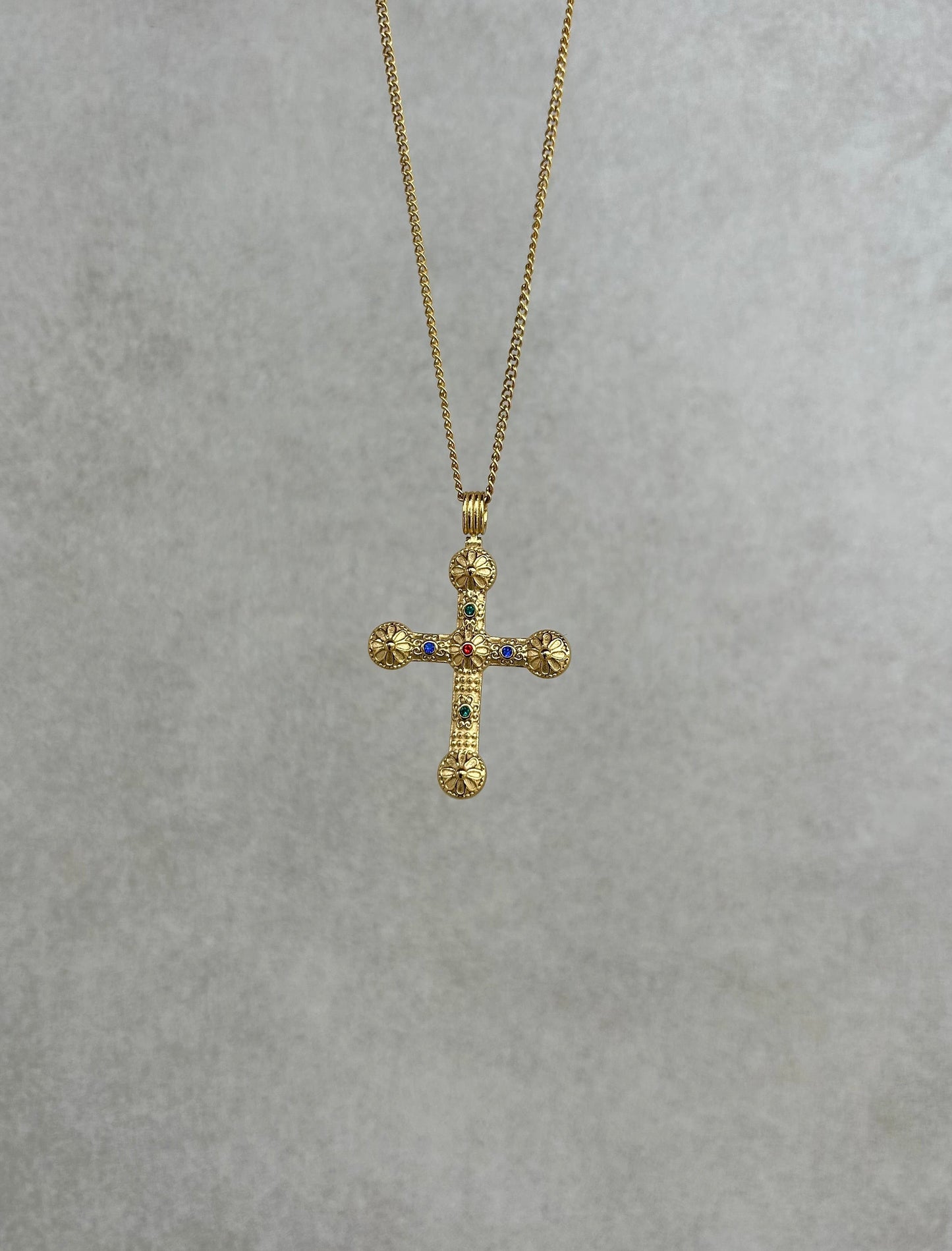 Divine Cross Necklace