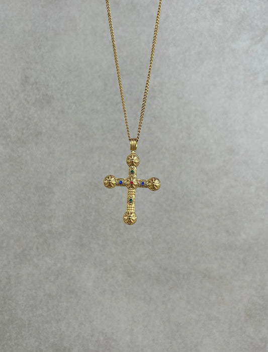 Divine Cross Necklace