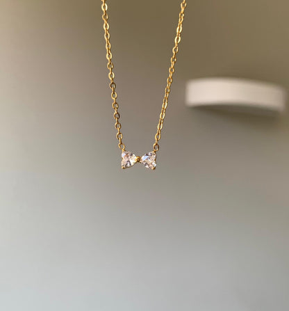 Bow Love Necklace