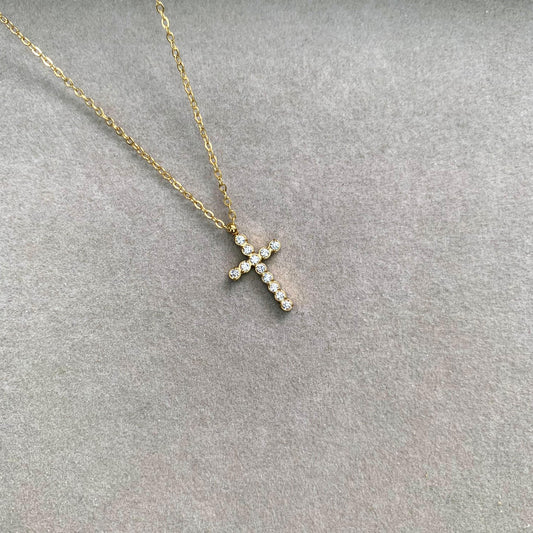 Faith Gold Necklace