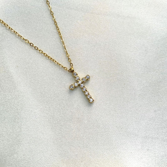 Faith Gold Necklace
