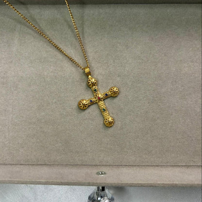 Divine Cross Necklace