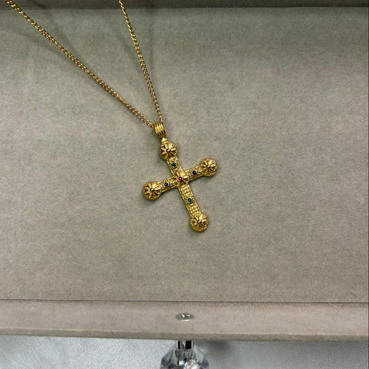 Divine Cross Necklace