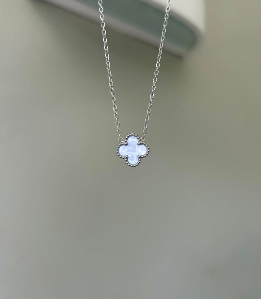 White Clover Necklace
