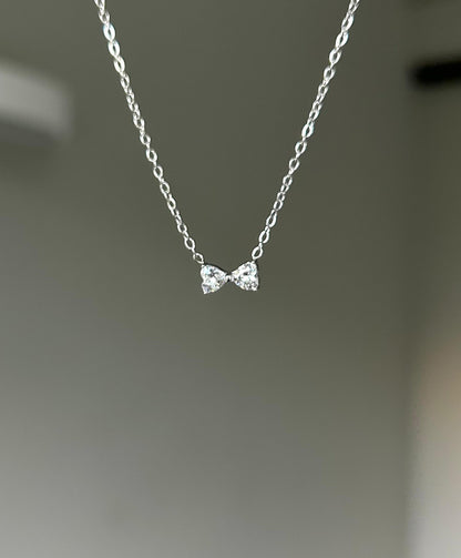 Bow Love Silver
