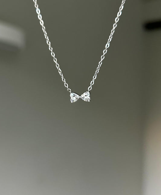 Bow Love Silver