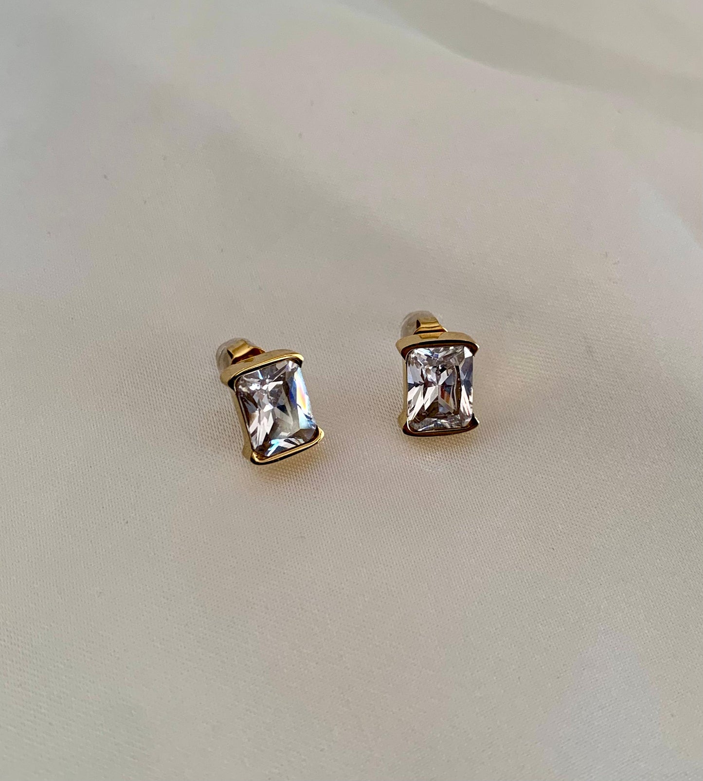 Boucles d'oreilles en cristal de zircon