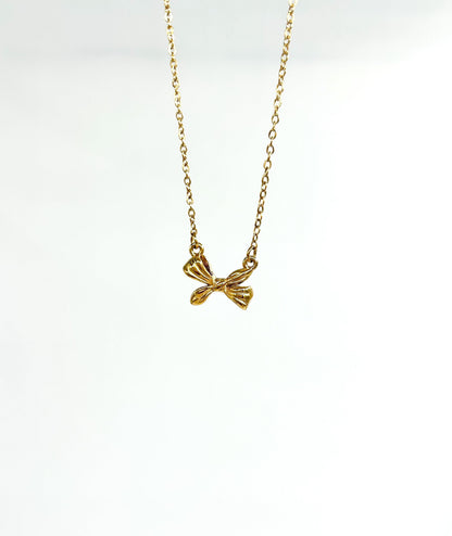 Aurelia Bow Necklace