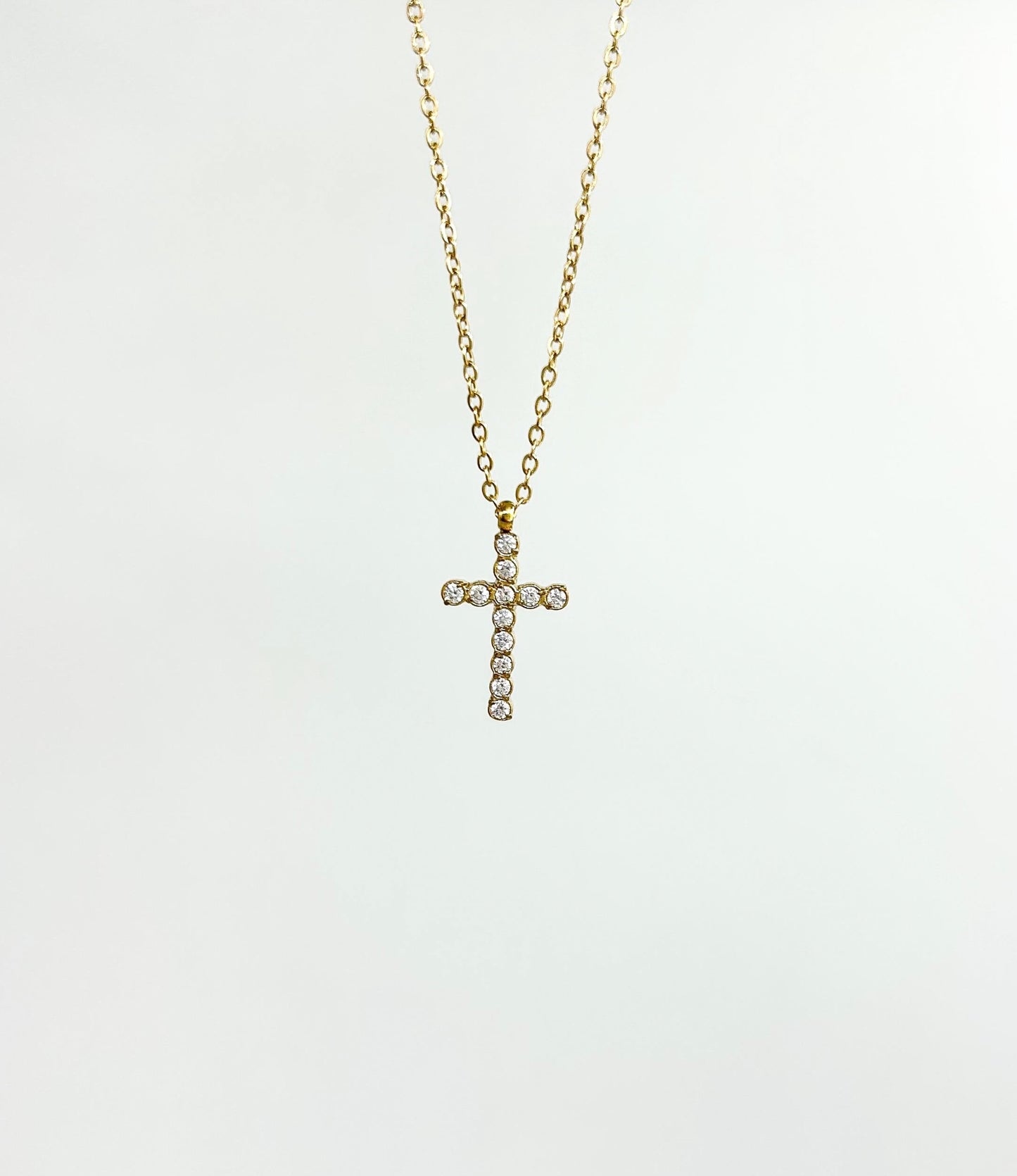 Faith Gold Necklace