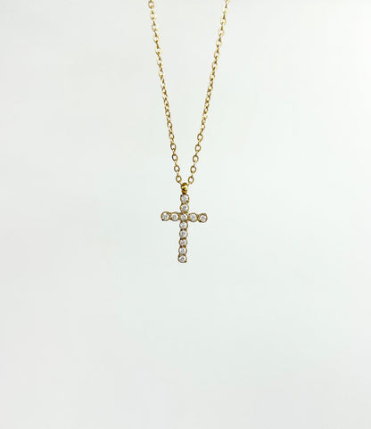 Faith Gold Necklace