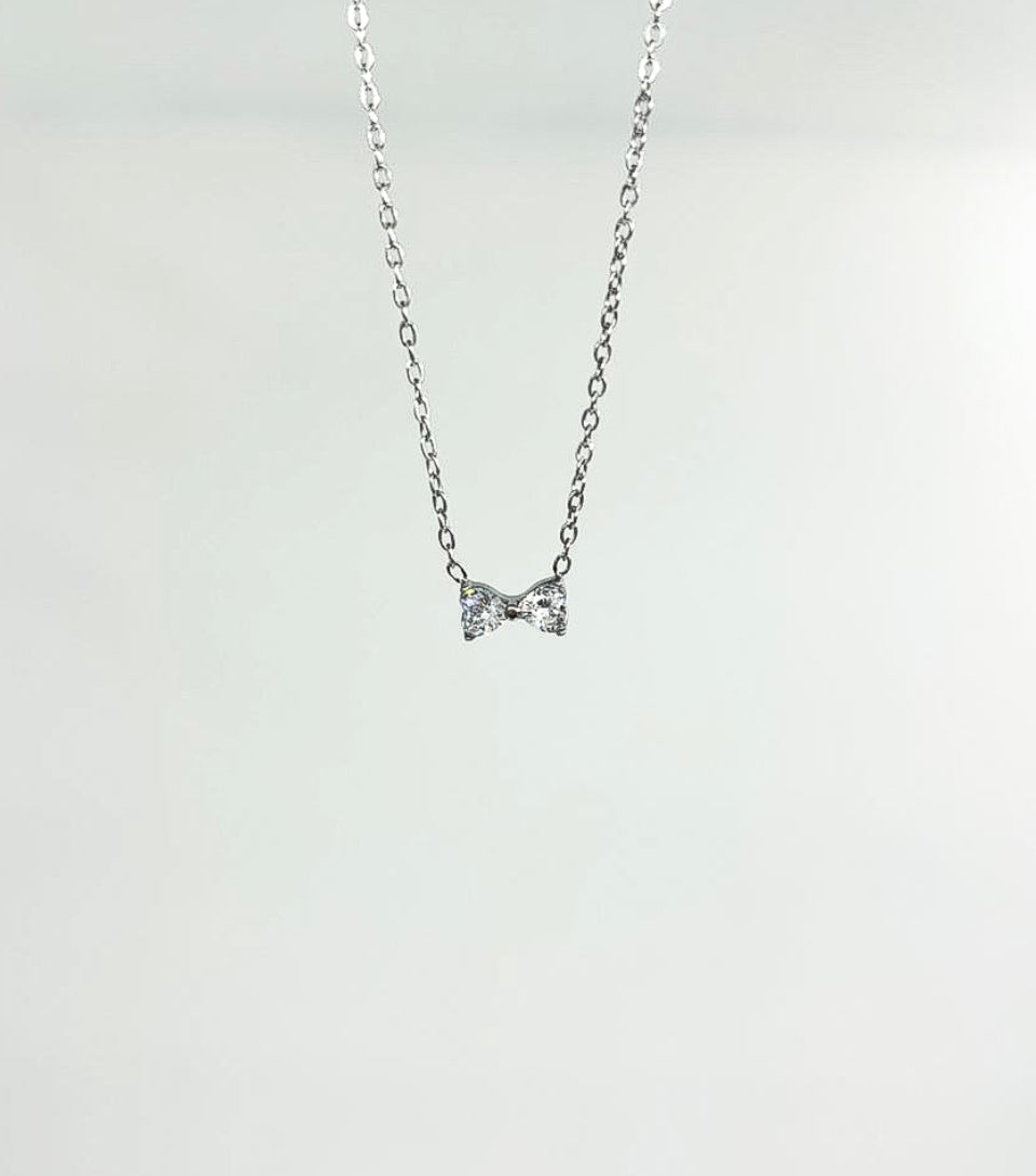 Bow Love Silver